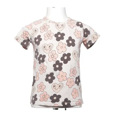 T-shirt (Beige, Zwart, Roze) van Mini Rodini Elastaan, Organisch katoen