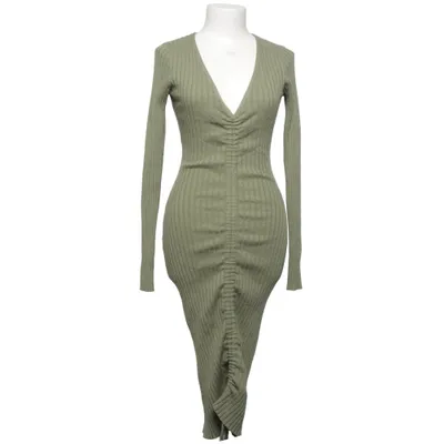 Robe longue (Vert) de Anika Teller x NA-KD Polyester, Viscose