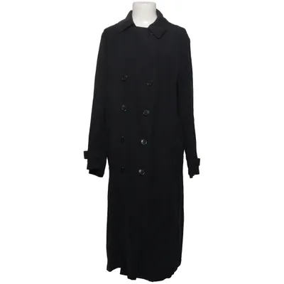 Trenchcoat (Sort) fra KappAhl Polyester, Viscose