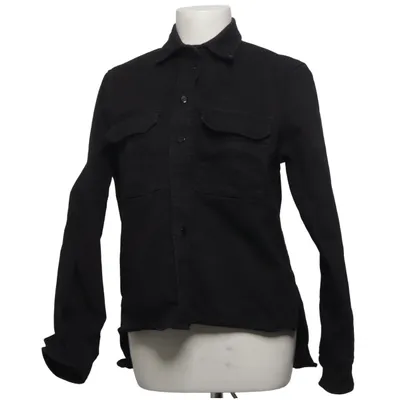 Denim blouse (Zwart) van Vanessa Moe x NA-KD