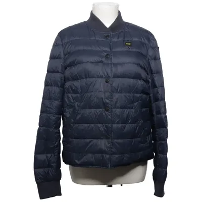 Dunjakke (Blå) fra Blauer Dun, Fjer, Polyamid
