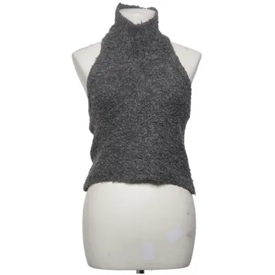 Crop top (Backless Stretch Knit Crop Top) from Lefon Acrylic, Elastane