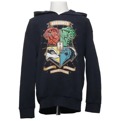 Huvtröja (Blå) från Harry Potter Bomull, Polyester
