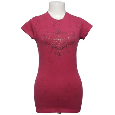 T-shirt (Rose) de Hard Rock Couture Coton, Élasthane, Polyester