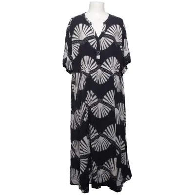 Kaftan (Zwart, Wit) van Yoek Viscose