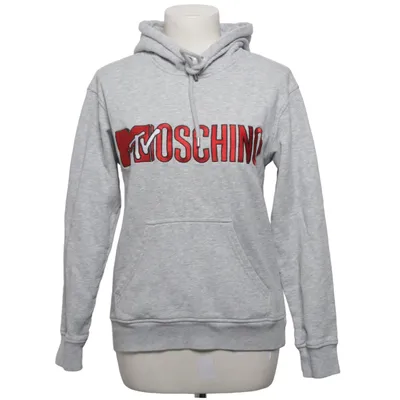 Sweat à capuche (Gris) de H&M x Moschino Coton
