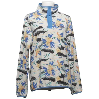 Fleecepullover (Weiß, Mehrfarbig) von Patagonia Recyceltes Polyester