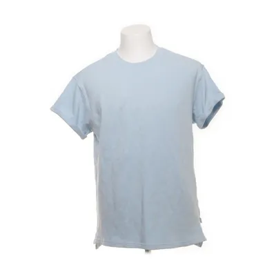 T-shirt (Bleu) de Carré Coton, Élasthane, Polyester