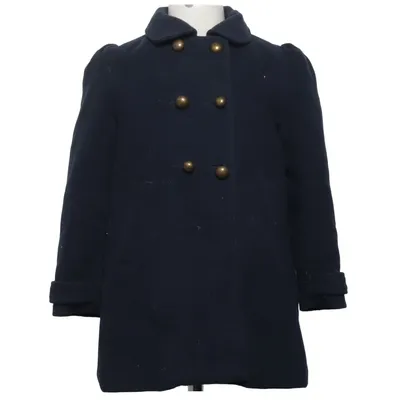 Manteau (Bleu) de H&M Acrylique, Polyester, Viscose, Laine