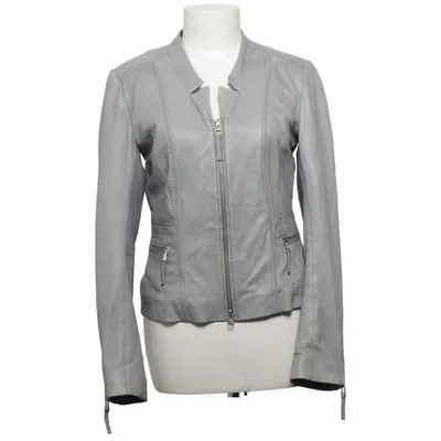 Veste en cuir (Gris) de Onstage Cuir