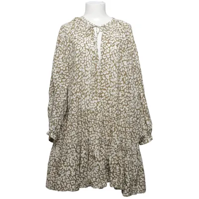 Klänning (Beige, Vit) från Love Stories x H&M Bomull