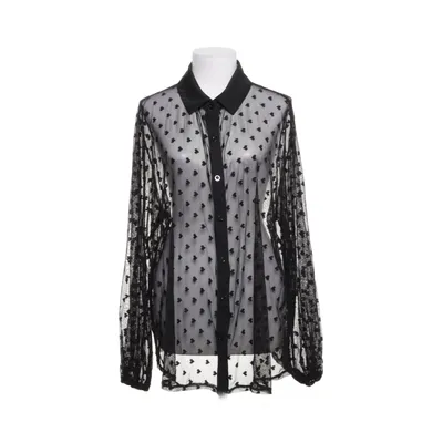 Blouse (Zwart) van Shein Curve Elastaan, Polyester