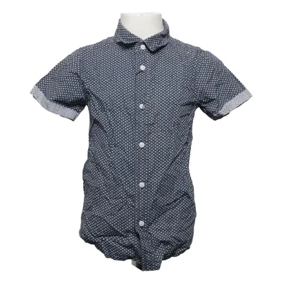 Korte mouwen shirt (Blauw, Wit) van Hat Katoen