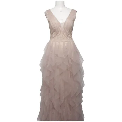 Abendkleid (Beige) von Soky & Soka Elasthan, Polyamid, Polyester