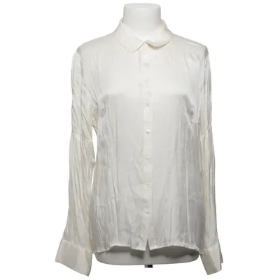 Blouse (Wit) van Ril's Elastaan, Zijde, Viscose