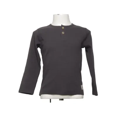 Henley shirt (Grijs) van Minories Katoen, Elastaan