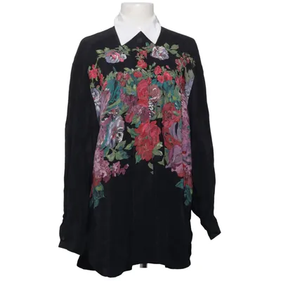 Blouse (Black, Multicolored) from Haüske Viscose