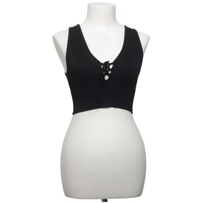 Crop top (Black) from Urban Outfitters