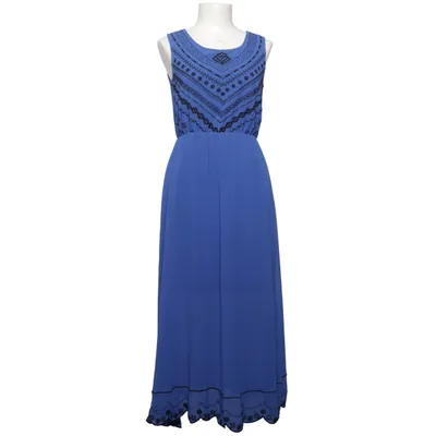 Maxi jurk (Blauw, Zwart) van Jaune Rouge Polyester