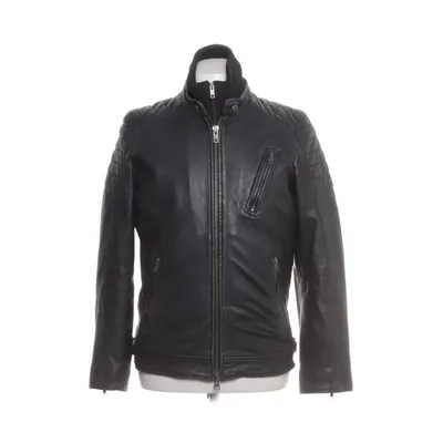 Läderjacka (Svart) från Jofama Polyester, Skinn