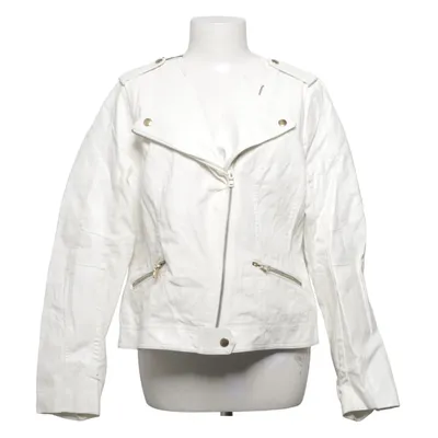 Bikerjack (Wit) van Chic Katoen, Polyester, Polyurethaan