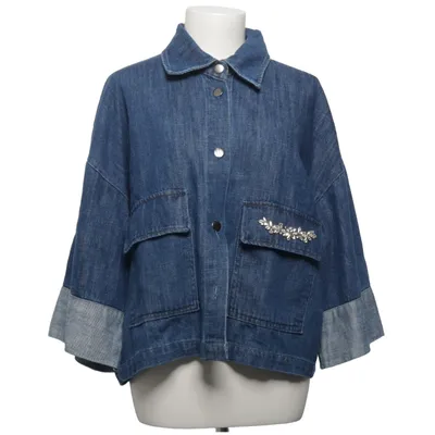Veste en jean (Bleu) Coton, Élasthane