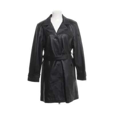 Läderkappa (Svart) från Modern Classics Polyester, Skinn