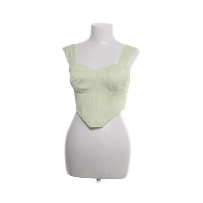 Crop top (Green) from Loness Polyester, Elastane