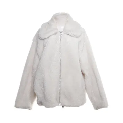 Vinterjacka (Vit) från Weekday Polyester, Bomull