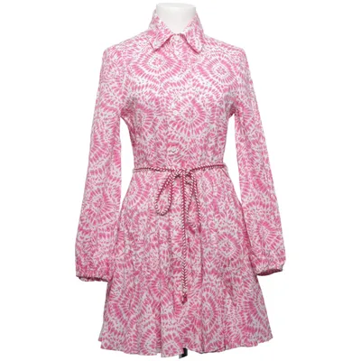 Blousejurk (Roze, Wit) van Zara Katoen