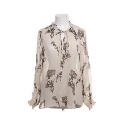 Knytblus (Beige, Flerfärgad) från Rabalder Viskos