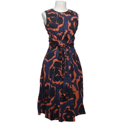 Robe (Bleu, Orange, Noir) de Hobbs Coton, Lin