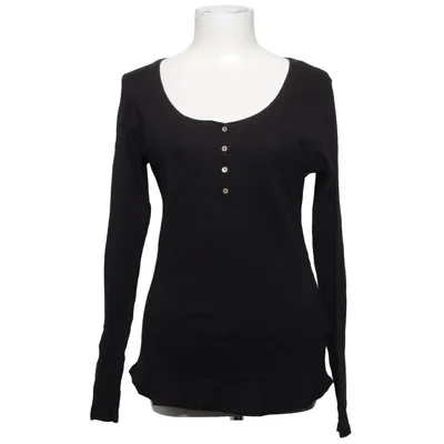 Henley shirt (Zwart) van L.O.G.G by H&M Katoen