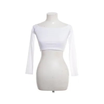 Crop top (Wit) van NLY One Elastaan, Polyester