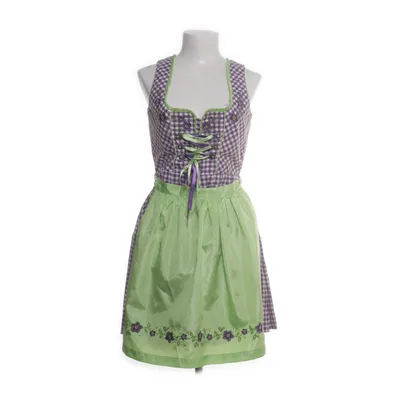 Dirndl (Purple, Multicolored) from Fuchs Trachtenmoden Cotton, Polyester