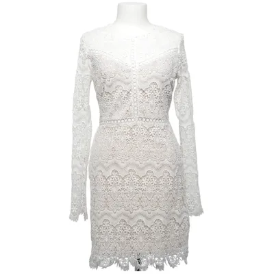 Jurk (Wit, Beige) van Love Triangle Polyester