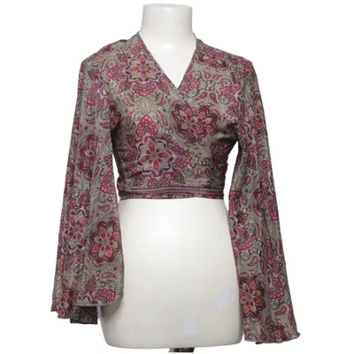 Wrap top (Purple, Beige, Multicolored) from Sara