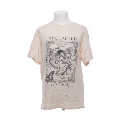 T-shirt (Beige) von Reclaimed Vintage Baumwolle, Elasthan