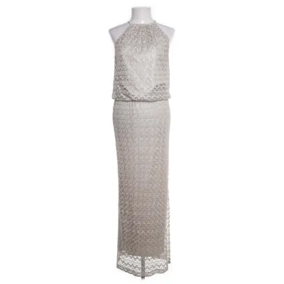 Maxikjole (Beige, Sølv) fra Jake*s Metallfiber, Polyester