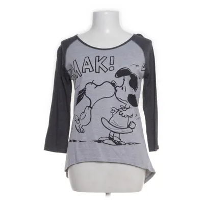 Långärmad t-shirt (Grå) från Peanuts Bomull, Polyester