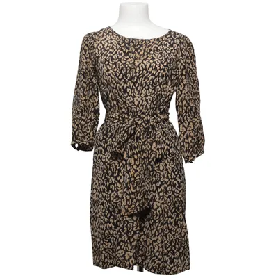 Robe (Noir, Beige) de Greta Soie
