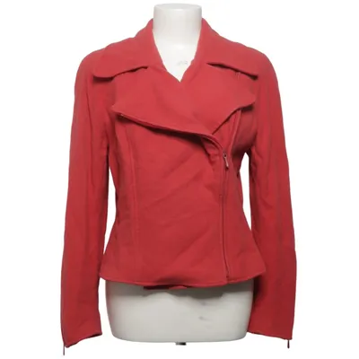 Biker jacket (Red) from Getti Polyamide, Wool