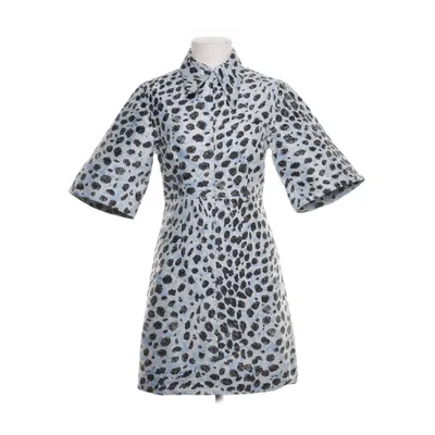 Skjorta (Blå, Svart) från Ganni Polyamid, Återvunnen polyester