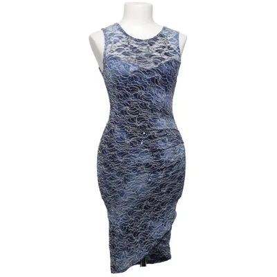 Robe de cocktail (Bleu) de Sparkz Polyester