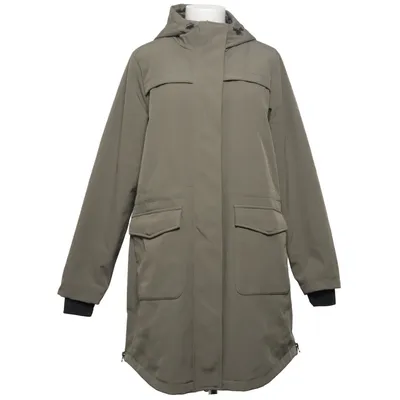 Parkas (Beige) från Zizzi Elastan, Polyester