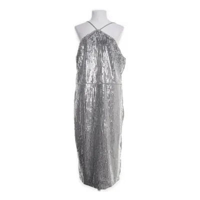 Cocktailkjole (Sølv) fra Boohoo Elastan, Polyester
