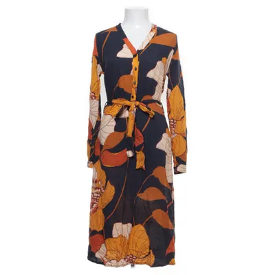 Maxi jurk (Blauw, Oranje, Meerkleurig) van Stenströms Viscose