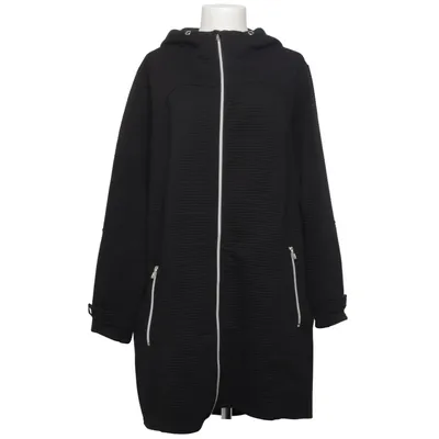 Hættetrøje (Sort) fra Janina Elastan, Polyester, Viscose