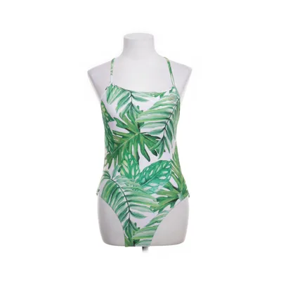 Baddräkt (Grön, Vit) från Power Woman Elastan, Polyester