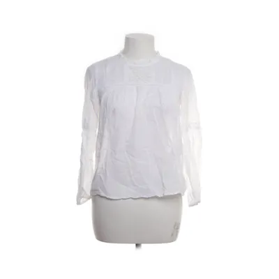 Blus (Vit) från ONLY Blue Denim Bomull